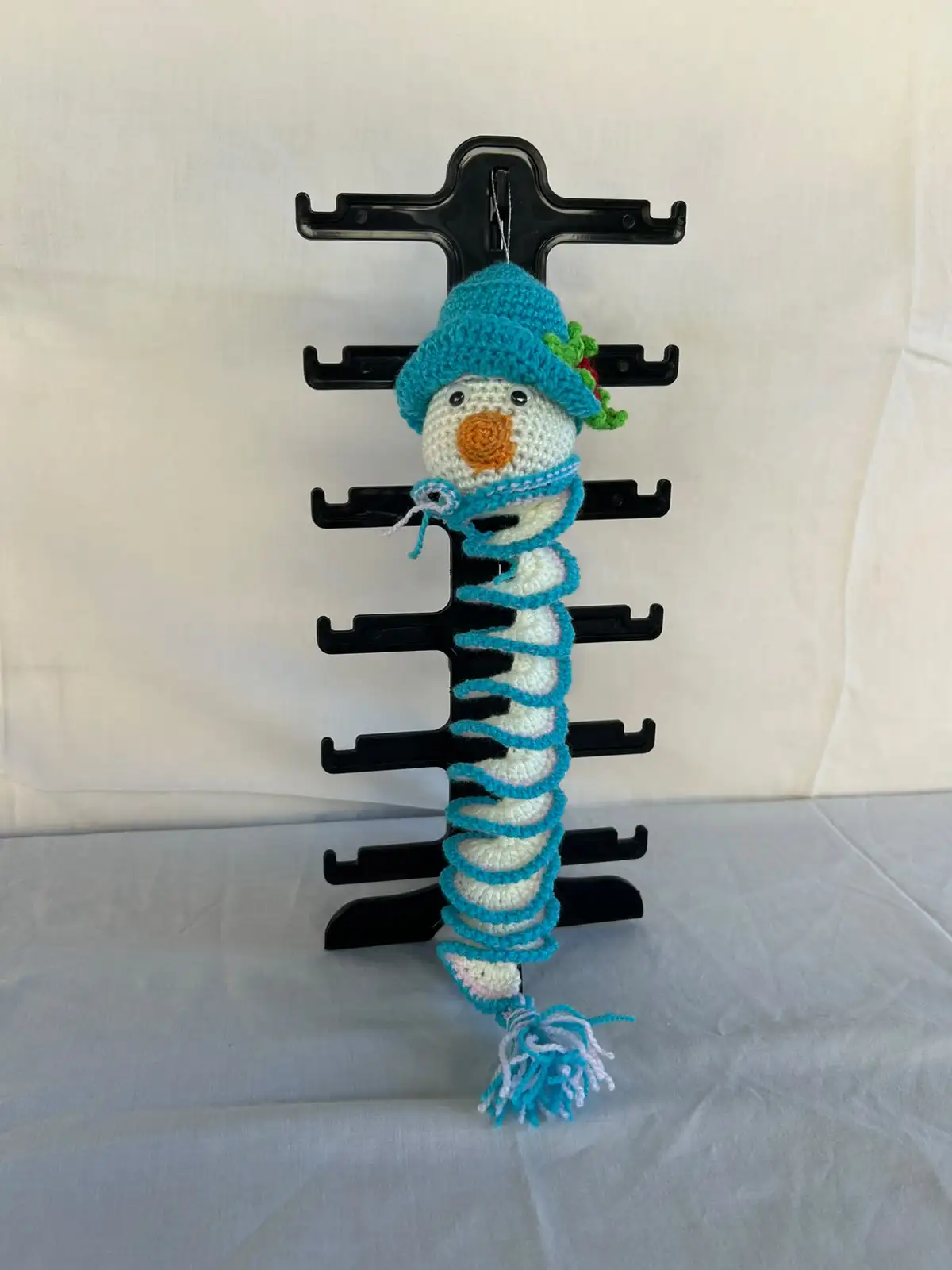 Foto 2 de 4: Enfeite de Natal boneco de neve em espiral