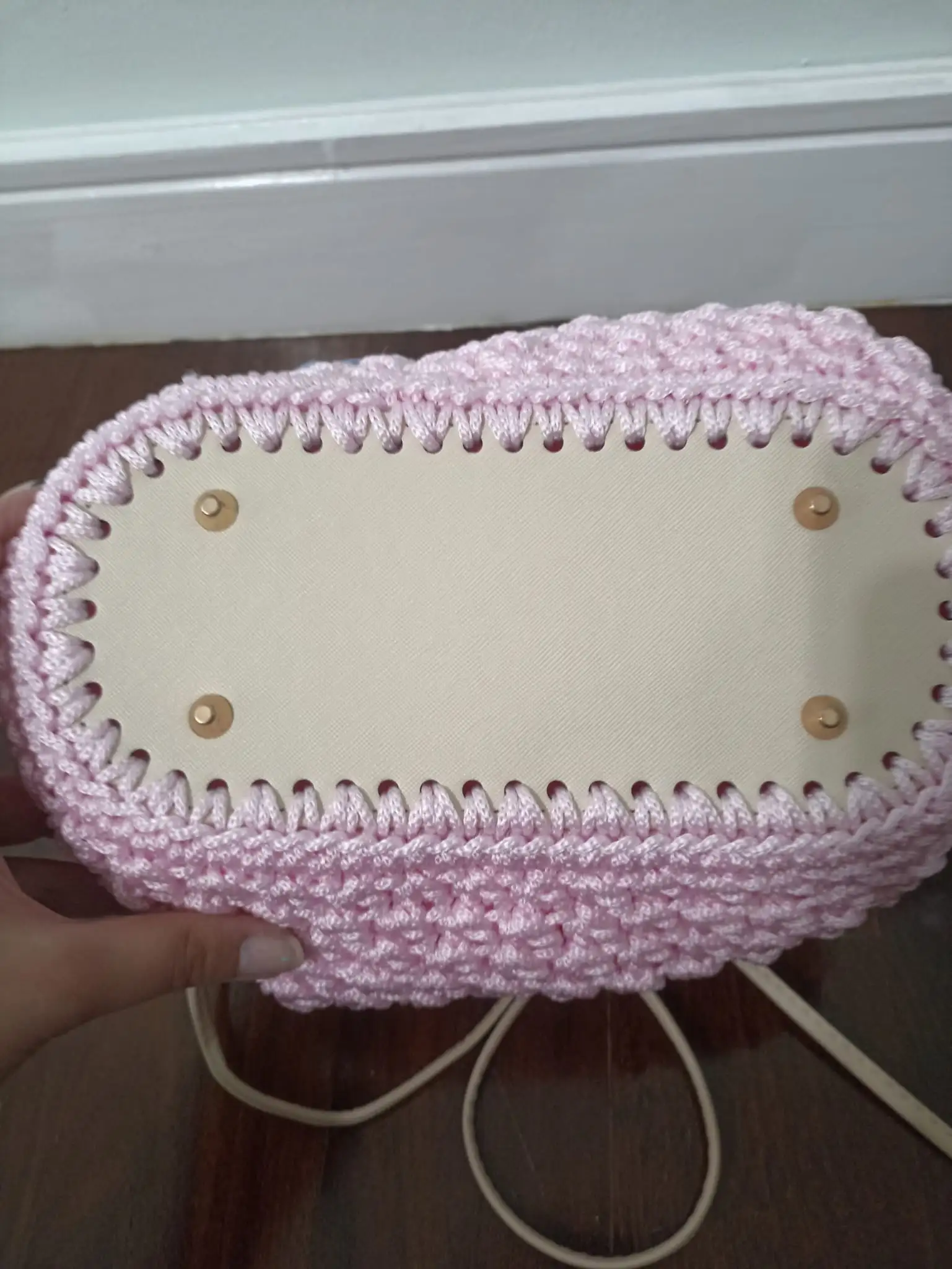 Foto 8 de 8: Mala saco rosa com borboletas