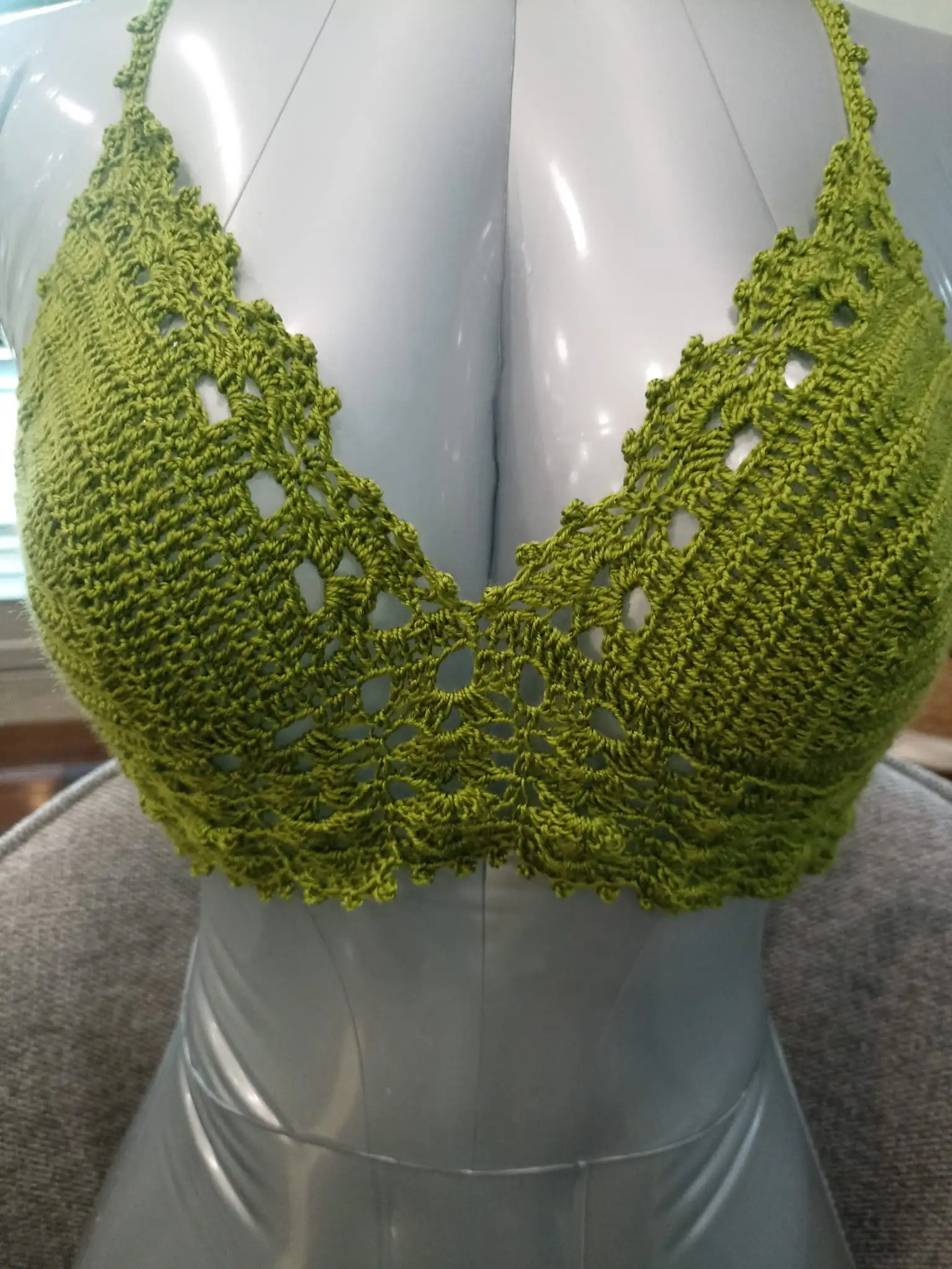 Foto 2 de 6: Top de biquíni verde